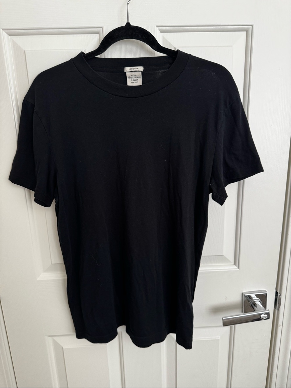 Abercrombie & Fitch Men's Muscle T-Shirt - Black